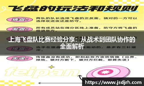 上海飞盘队比赛经验分享：从战术到团队协作的全面解析